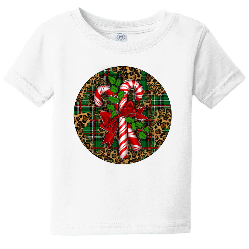 Candy Cane Christmas Baby Tee by Christmas Ornament Shop | Artistshot