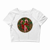 Candy Cane Christmas Crop Top | Artistshot