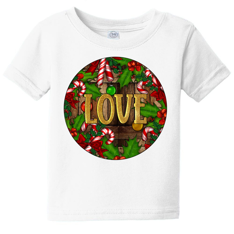 Christmas Love Baby Tee by Christmas Ornament Shop | Artistshot