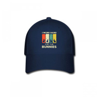 I Work Hard For The Bunnies Baseball Cap | Artistshot