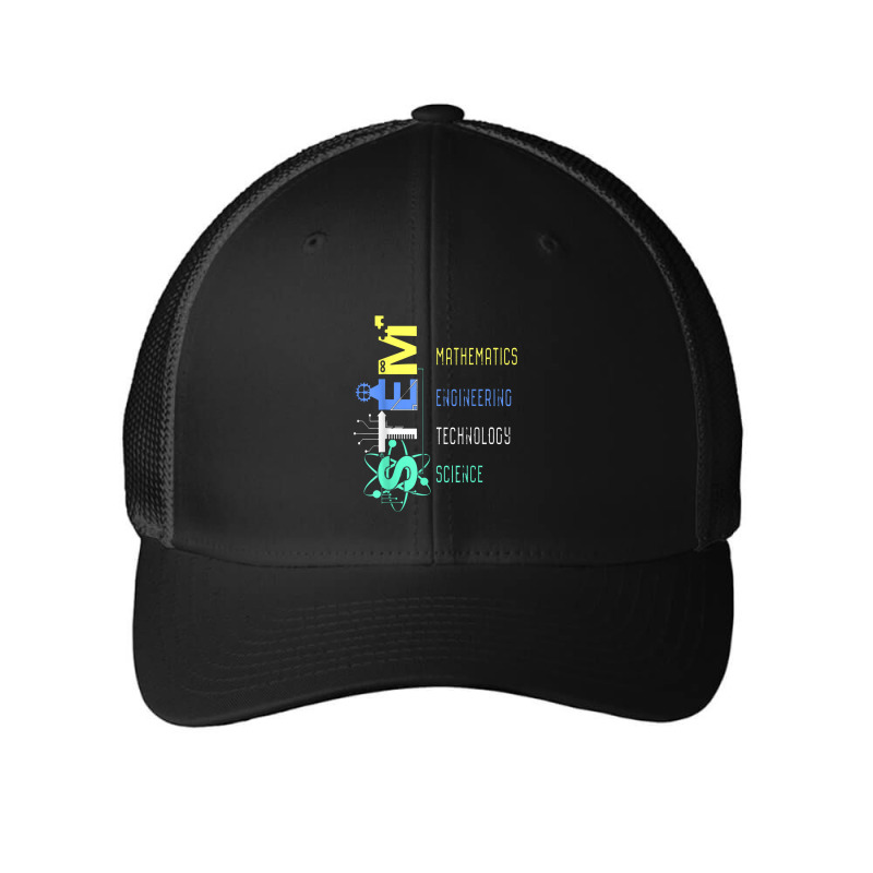 Stem Education Science Teacher Math Engineer Technology Mesh cap by dwindupadi | Artistshot