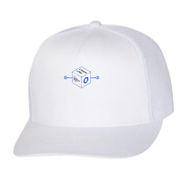 Chainlink Crypto Link Cryptocurrency Connecting The World T Shirt Trucker Cap | Artistshot