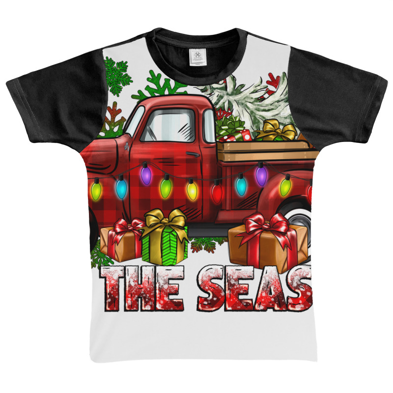 Tis The Season Christmas Truck Graphic Youth T-shirt by CowGirlArtShop | Artistshot