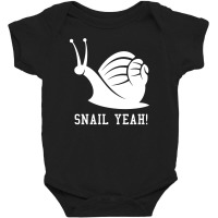 Snail Yeah Baby Bodysuit | Artistshot