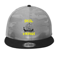 Skol Vikings Minnesota Shirt Tank Top Camo Snapback | Artistshot