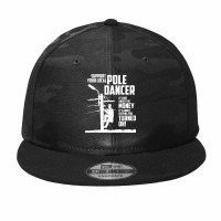 Support Your Pole Dancer Utility Electric Lineman Shirt Camo Snapback | Artistshot