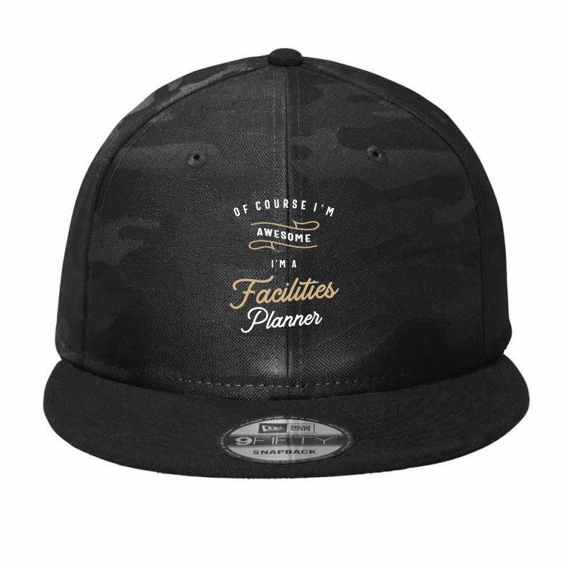 Facilities Planner Job Occupation Birthday Worker Camo Snapback by cidolopez | Artistshot