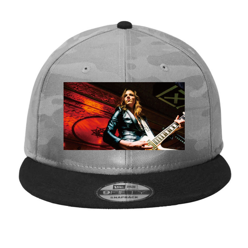 Concert Lzzy Halestorm Camo Snapback by RonnaWWaite | Artistshot