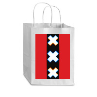 Amsterdam Flag Xxx Netherlands Holland Red Black White Cub Paper Bag - 8 X 4 1/2 X 10 1/4 | Artistshot