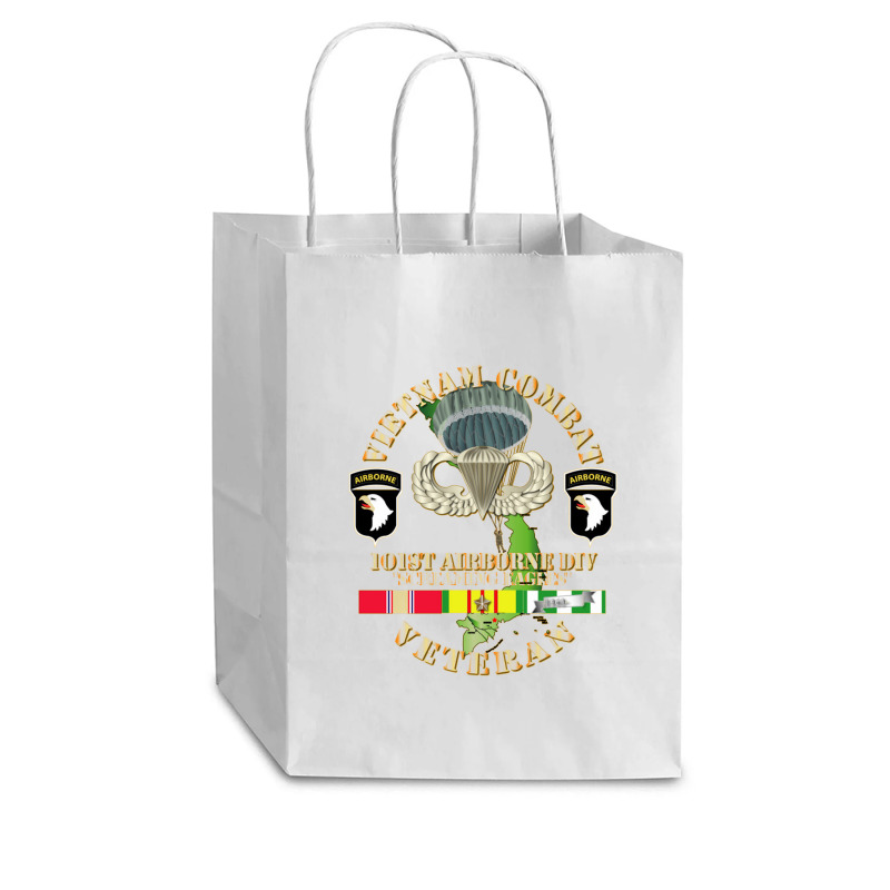 Vietnam Coombat Veteran W 101st Airborne Cub Paper Bag - 8 X 4 1/2 X 10 1/4 | Artistshot