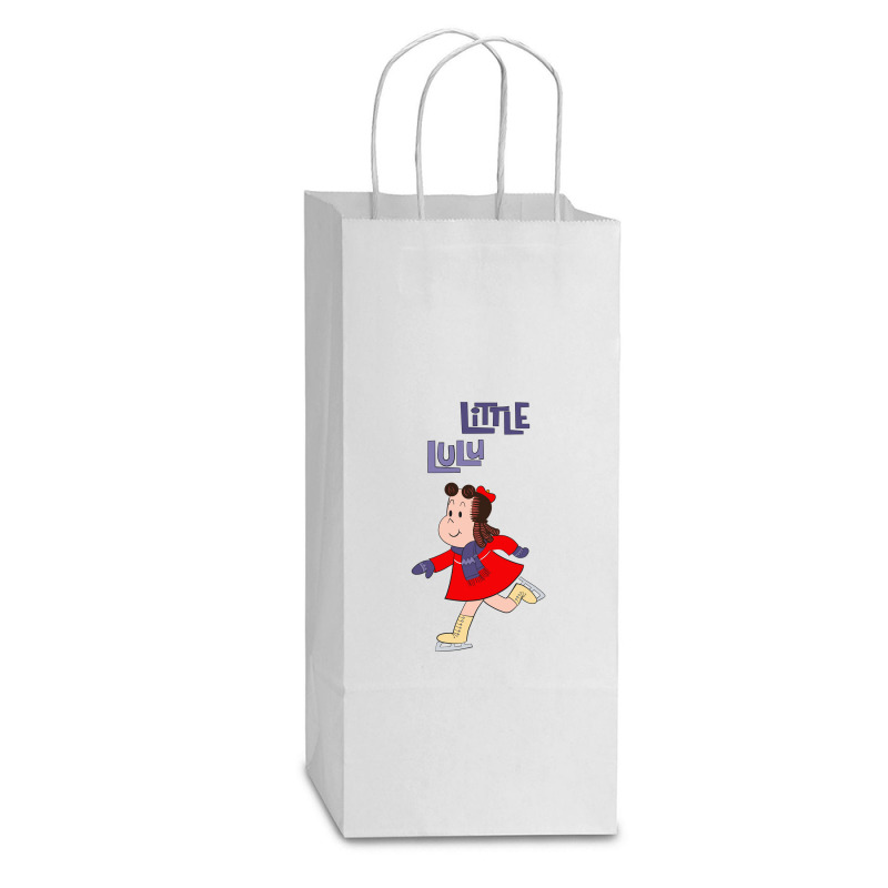 Music Retro Savings Coins Gift Men Double Wine Paper Bag - 6 1/2 X 3 1/2 X 12 3/8 | Artistshot