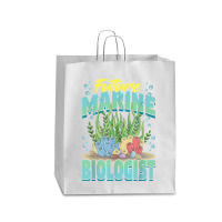 Future Marine Biologist Ocean Life Marine Biology Student Queen Paper Bag - 16 X 6 X 19 1/4 | Artistshot