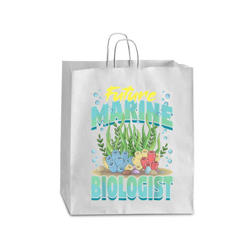 Future Marine Biologist Ocean Life Marine Biology Student Queen Paper Bag - 16 X 6 X 19 1/4 | Artistshot