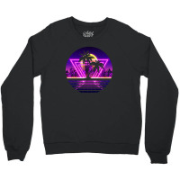 Vaporwave Palm Crewneck Sweatshirt | Artistshot