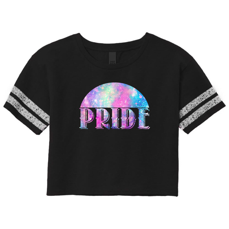 Pride Galaxy Scorecard Crop Tee by autlu2024 | Artistshot