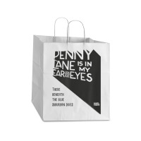 Lyrics By Lennon And Mccartney - Penny Lane Women Men Take Out Paper Bag - 14 X 10 X 15 1/2 | Artistshot