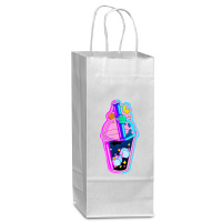 Dua    Levitating Boba Wine Paper Bag - 5 1/2 X 3 1/4 X 13 | Artistshot