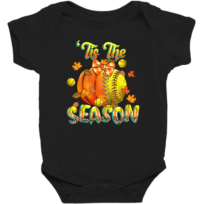 Its The Season Softball Baby Bodysuit by CowGirlArtShop | Artistshot