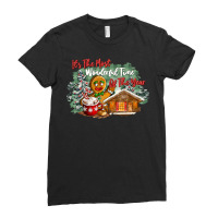 Its The Wonderful Time Of The Year Ladies Fitted T-shirt | Artistshot