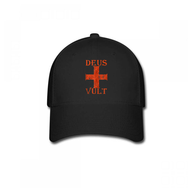 Mens Deus Vult Crusade Medieval Cross Templar Knighthood Tank Top Baseball Cap | Artistshot