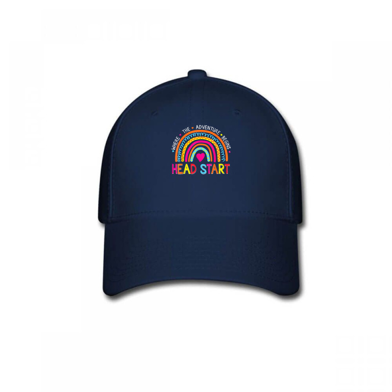 Head Start Rainbow Headstart Teacher First Day Of School T Shirt Baseball Cap by donatoherrigpwj | Artistshot