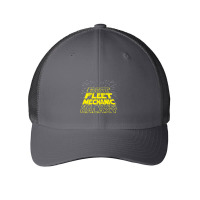 Mechanic Fleet Mechanic Funny Cool Galaxy Job Mesh Cap | Artistshot