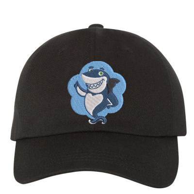 Shark Embroidered Hat Embroidered Dad Cap Designed By Madhatter