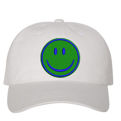 Smiley Face Embroidered Hat Embroidered Dad Cap Designed By Madhatter