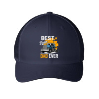 Trucker Best Truckin' Dad Ever S For Trucker Papa Grandpa Mesh Cap | Artistshot