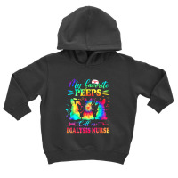 Dialysis Nurse Tie Dye Favorite Nurse Easter Toddler Hoodie | Artistshot