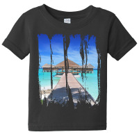 Maldives Gift Ideas T  Shirt Summer Beach Photography Maldives Holiday Baby Tee | Artistshot