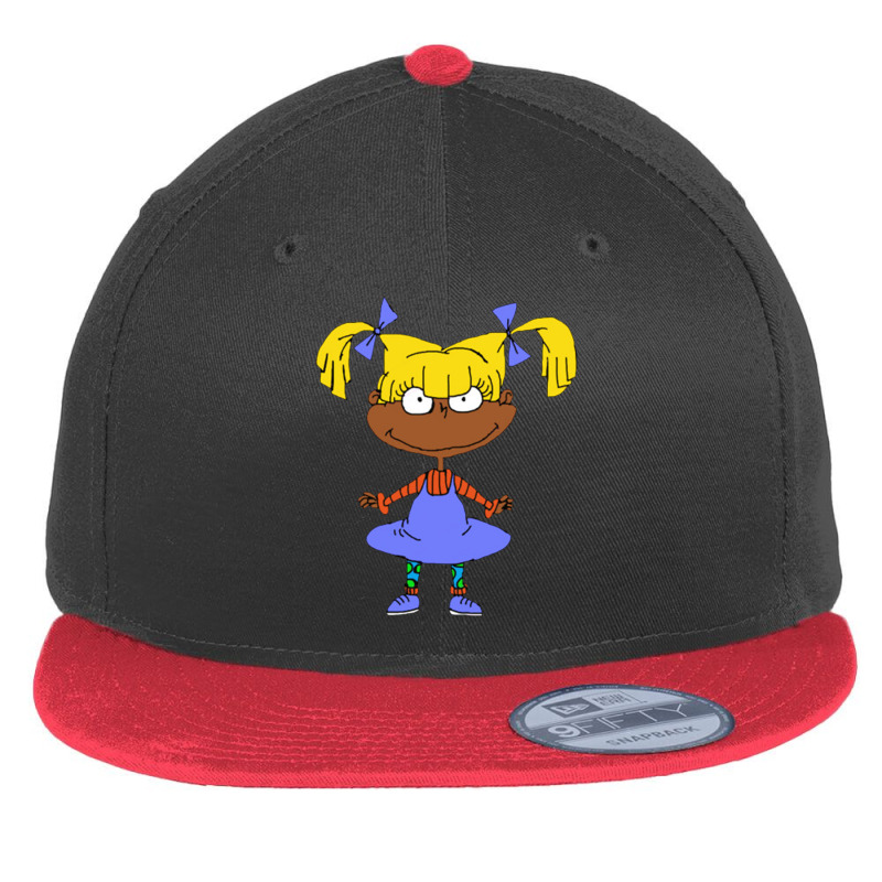 Angelica Pickles Flat Bill Snapback Cap by drawingbarefoot | Artistshot