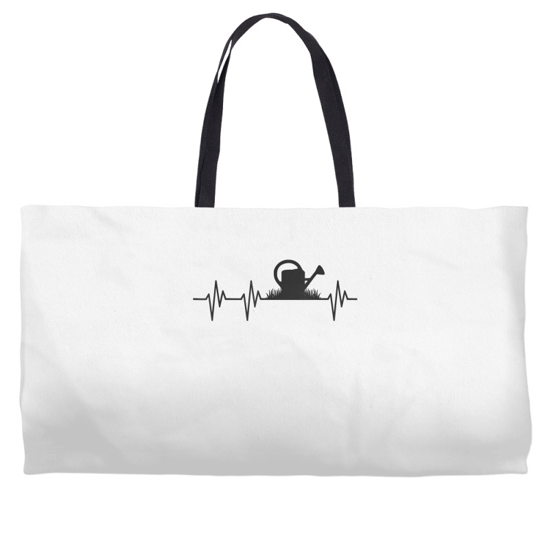 Watering Can Heartbeat Gardening Gardener T Shirt Gift Light Weekender Totes | Artistshot