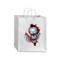 Skull Debie Paper Bag - 10 X 5 X 13 | Artistshot