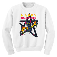 Happy Halloween Candy Vampire Bat Youth Sweatshirt | Artistshot