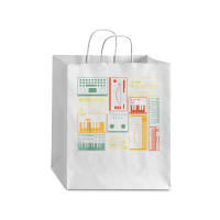 Analog Modular Synthesizer Music Producer Keyboard T Shirt Debie Paper Bag - 10 X 5 X 13 | Artistshot