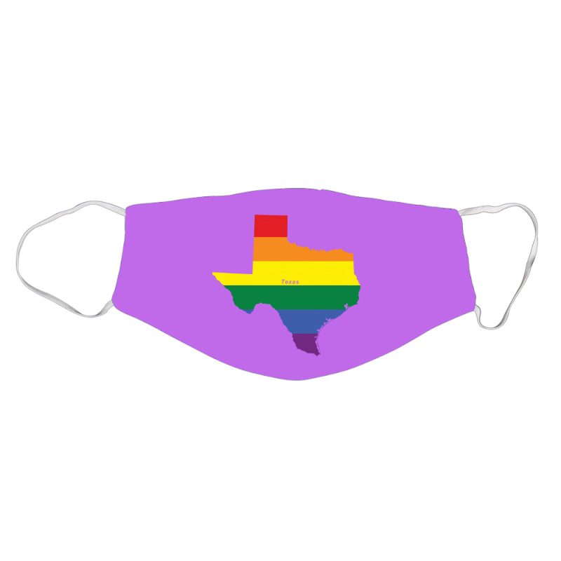 Texas Rainbow Flag Face Mask | Artistshot