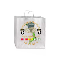 Vietnam Coombat Veteran W 101st Airborne Jumbo Paper Bag - 18 X 7 X 18 3/4 | Artistshot