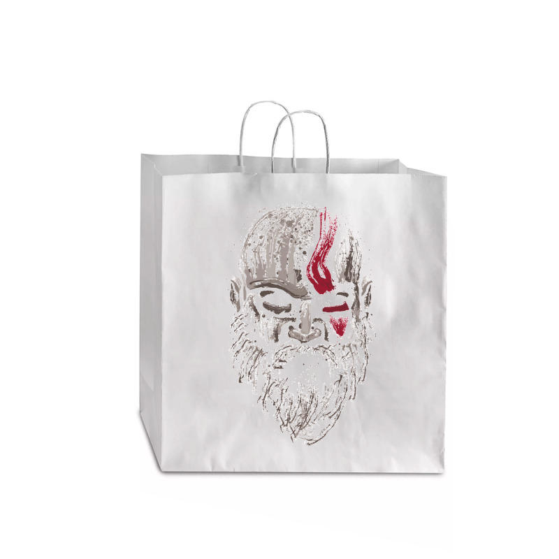 The Warrior Of Gods Jumbo Paper Bag - 18 X 7 X 18 3/4 | Artistshot