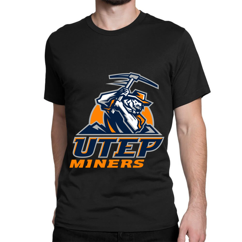 Utep Miners Logo.svg Classic T-shirt By Izanagi Shop - Artistshot