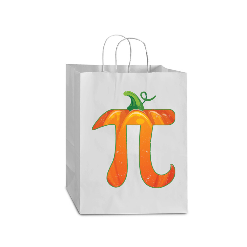 Pumpkin Pi Halloween Costume T  Shirt Funny Pumpkin Pi Halloween Costu Mart Paper Bag -13 X 7 X 17 | Artistshot