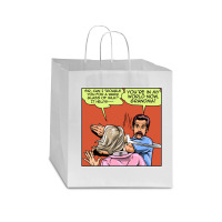 Warm Milk Slap   Ben Stiller Star Paper Bag - 13 X 7 X 13 | Artistshot