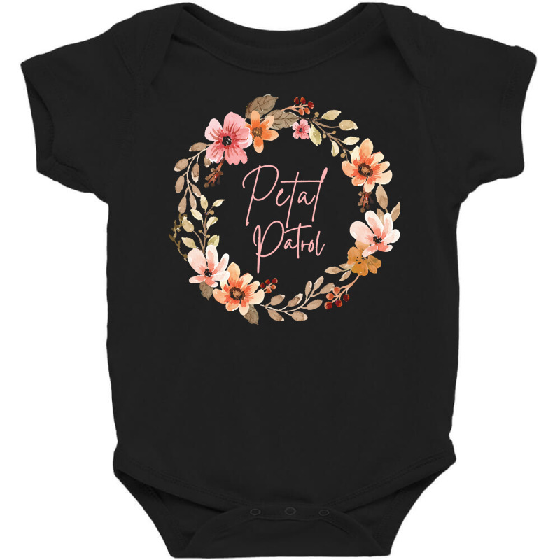 Petal Patrol T  Shirt Petal Patrol Flower Girl T  Shirt Baby Bodysuit by gail93766 | Artistshot