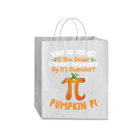 Pumpkin Pi Halloween Costume T  Shirt Funny Pumpkin Pi Halloween Costu Traveler Paper Bag -13 X 6 X 15 3/4 | Artistshot