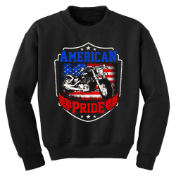 american pride Youth Sweatshirt | Artistshot
