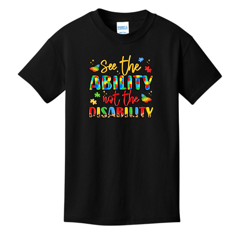 See The Ability Not The Disability Basic Youth T-shirt by LillyAllenDesigns | Artistshot