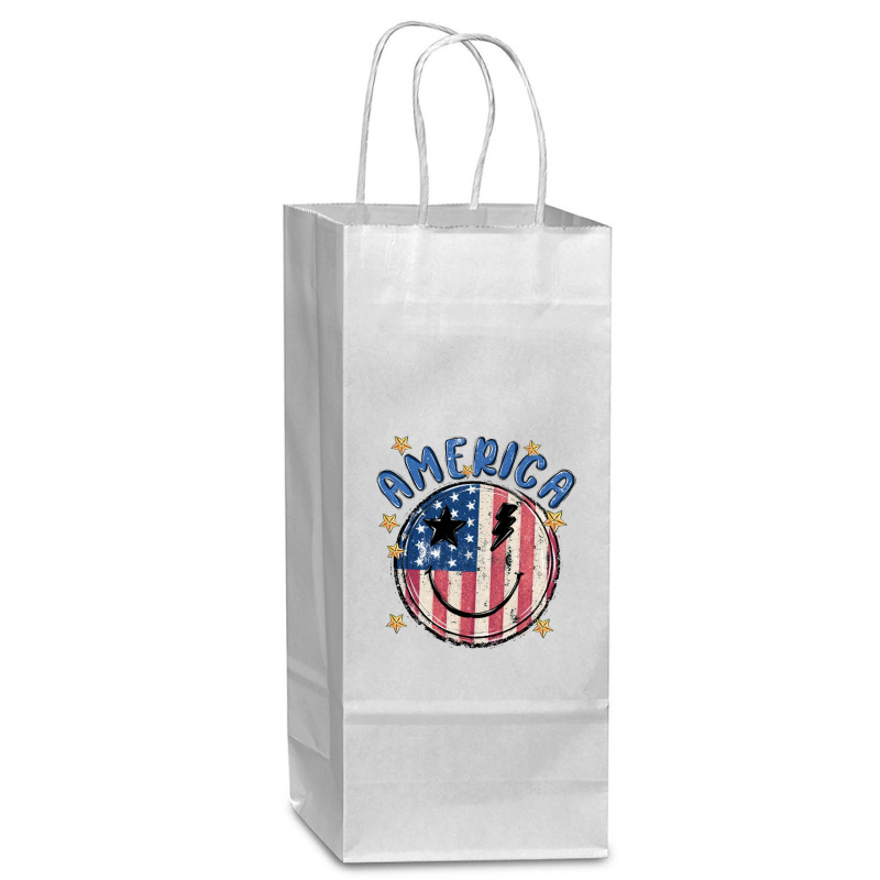 America Wine Paper Bag - 5 1/2 X 3 1/4 X 13 | Artistshot