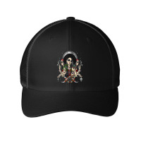 Hecate Triple Moon Goddess Pagan Witch Gothic Wiccan Occult Mesh Cap | Artistshot