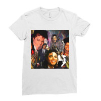 Mj Poster 1 Ladies Fitted T-shirt | Artistshot