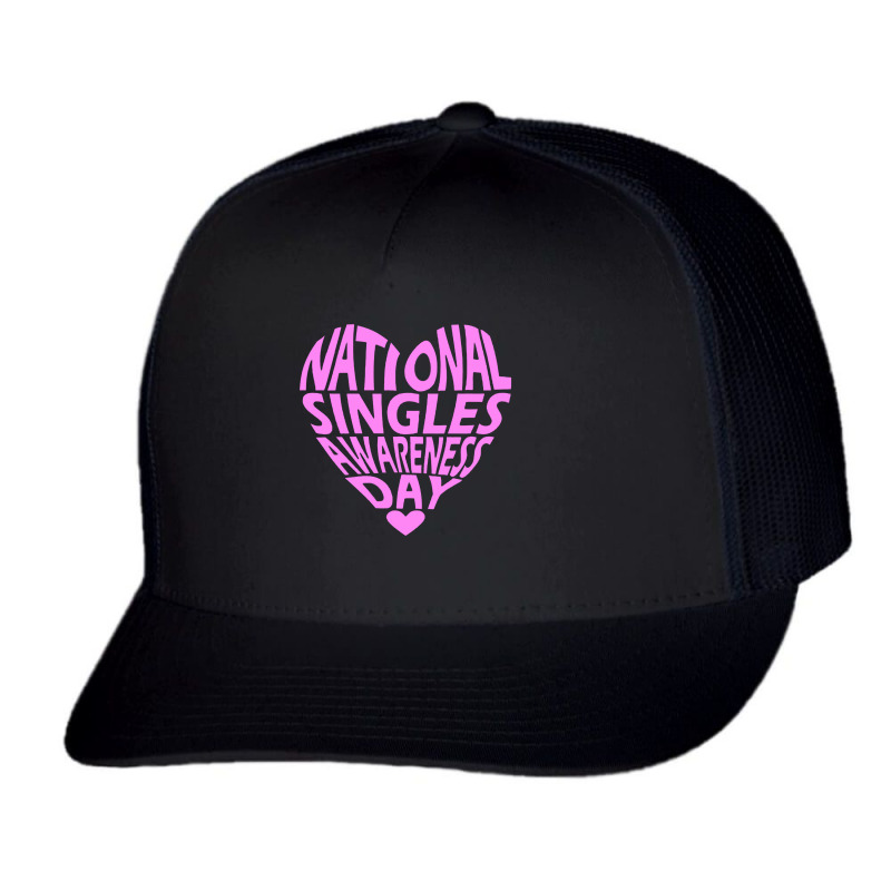 National Singles Day Trucker Cap by zivanara | Artistshot